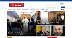 Desktop Screenshot of idziemy.pl