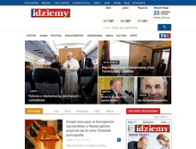 Tablet Screenshot of idziemy.pl